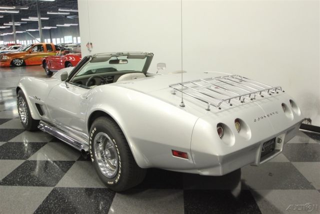 1974 Silver Chevrolet Corvette