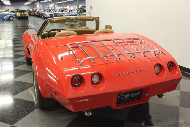 1974 Red Chevrolet Corvette