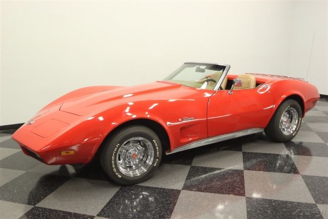 1974 Red Chevrolet Corvette