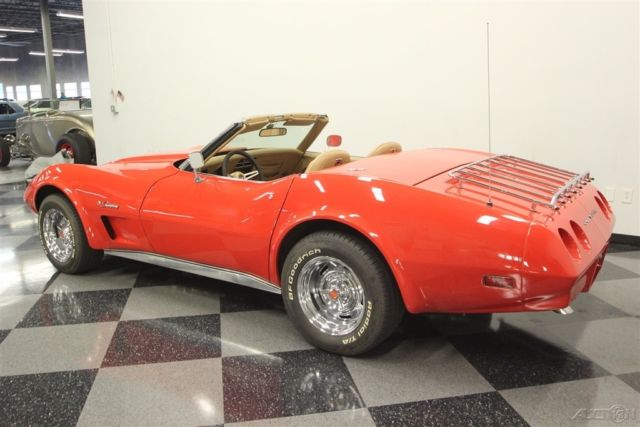 1974 Red Chevrolet Corvette