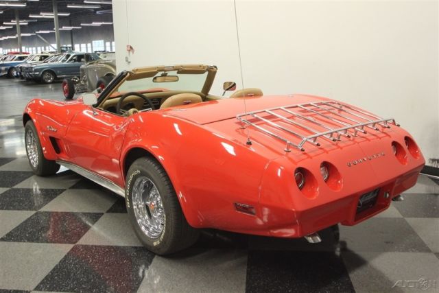 1974 Red Chevrolet Corvette