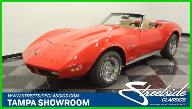 1974 Red Chevrolet Corvette