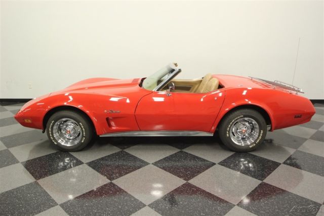 1974 Red Chevrolet Corvette