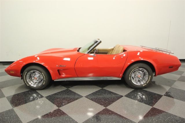 1974 Red Chevrolet Corvette