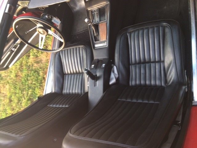 1974 Red Chevrolet Corvette Coupe