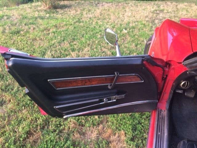 1974 Red Chevrolet Corvette Coupe