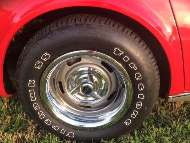 1974 Red Chevrolet Corvette Coupe