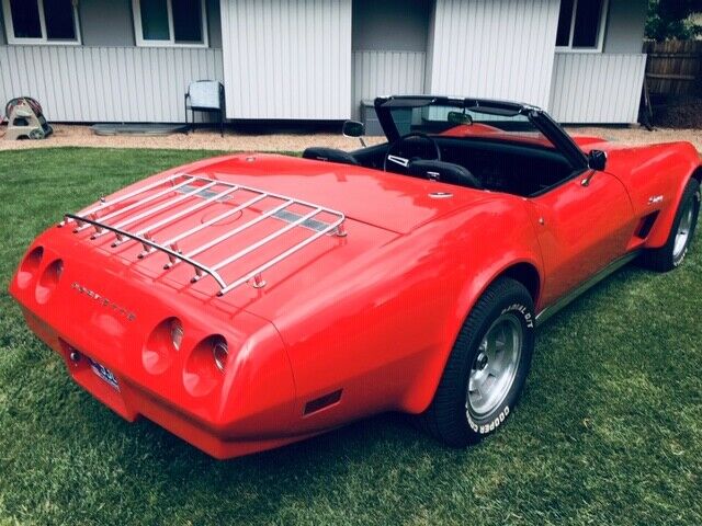 1974 Mille Miglia Red Chevrolet Corvette Convertible