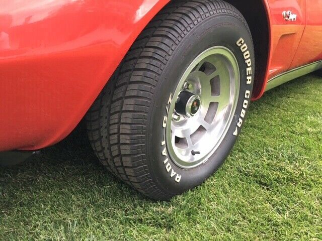 1974 Mille Miglia Red Chevrolet Corvette Convertible