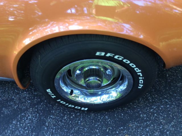 1974 Orange Chevrolet Corvette Coupe