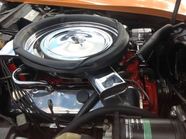 1974 Ontario Orange Chevrolet Corvette Coupe