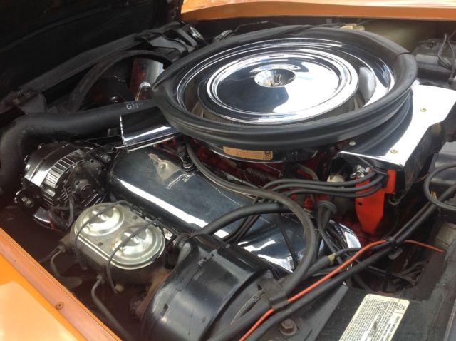 1974 Ontario Orange Chevrolet Corvette Coupe