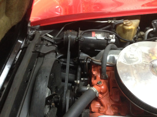 1974 Red Chevrolet Corvette Coupe