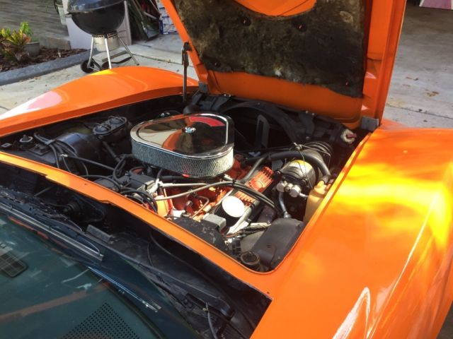 1974 Orange Chevrolet Corvette Coupe