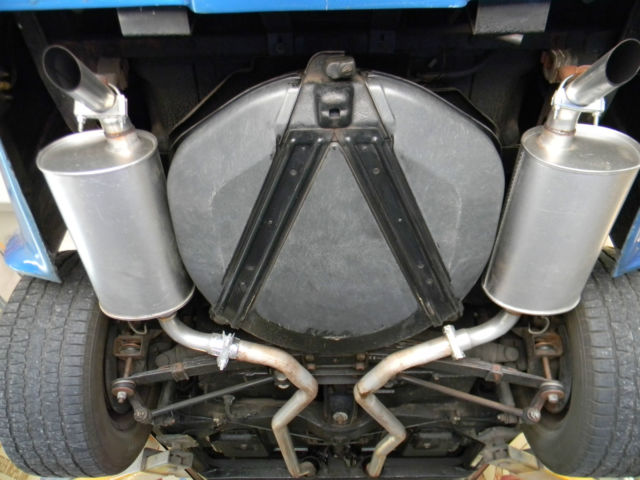 1974 Blue Chevrolet Corvette Convertible