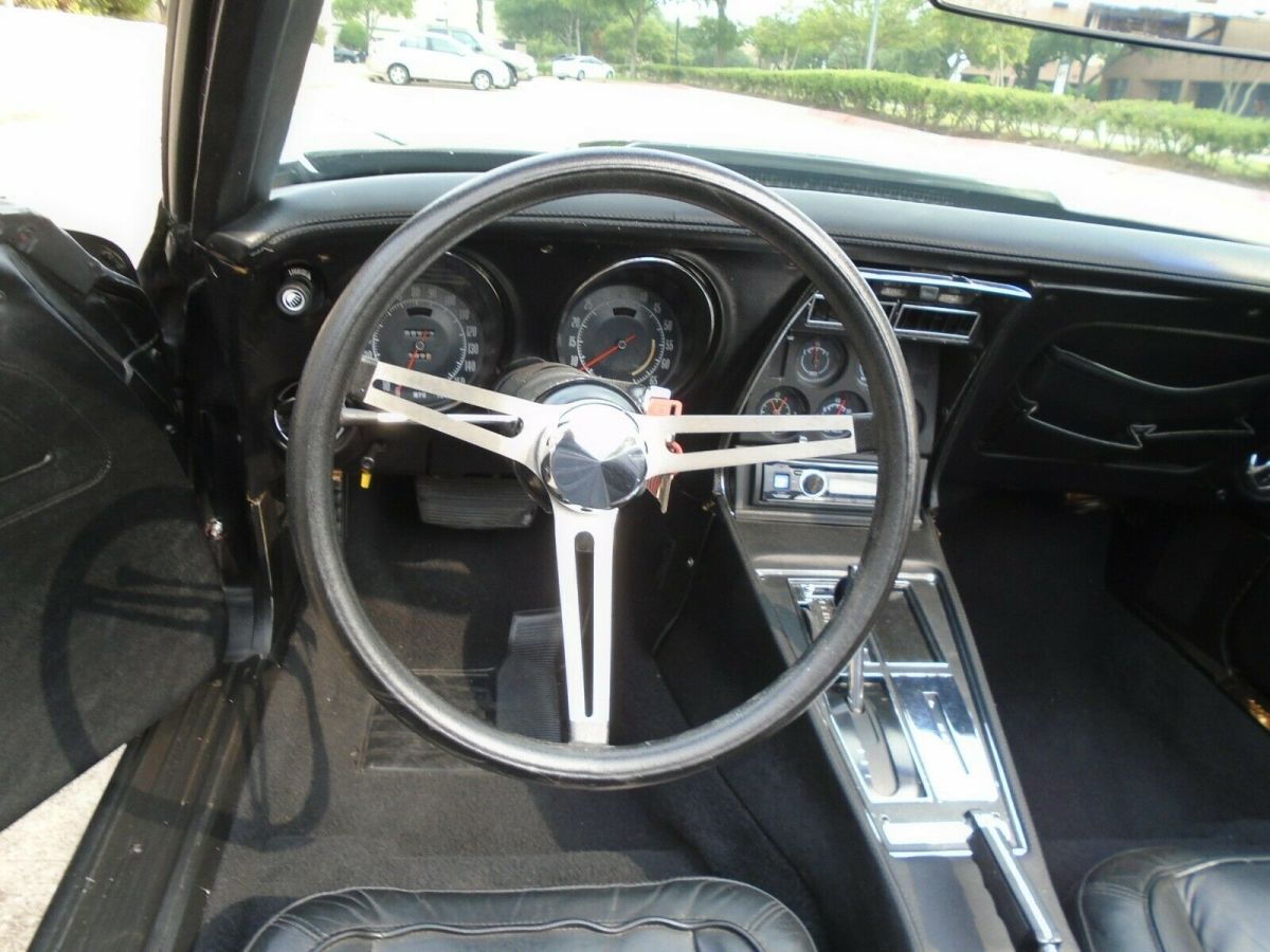 1974 Black Chevrolet Corvette Convertible