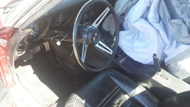 1974 Burgundy Chevrolet Corvette Coupe