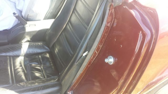 1974 Burgundy Chevrolet Corvette Coupe