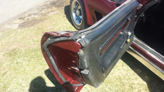 1974 Burgundy Chevrolet Corvette Coupe