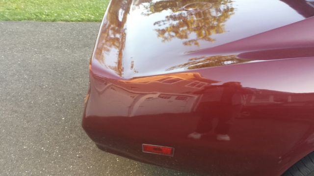 1974 Burgundy Chevrolet Corvette Coupe