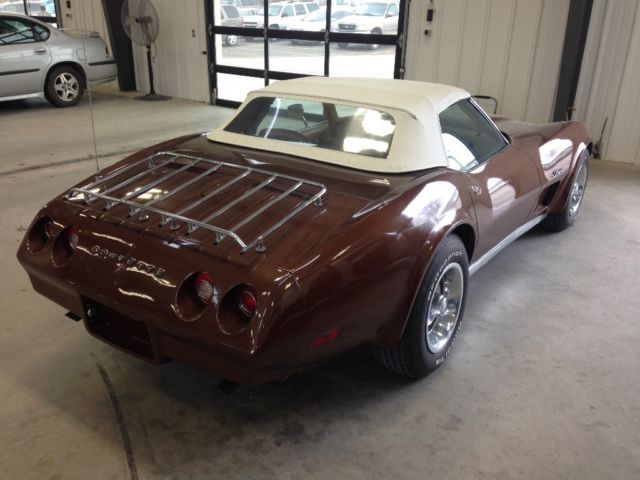 1974 Brown Chevrolet Corvette Convertible