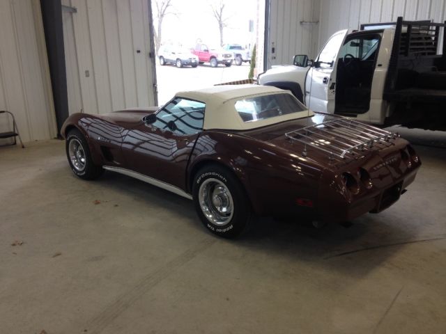 1974 Brown Chevrolet Corvette Convertible