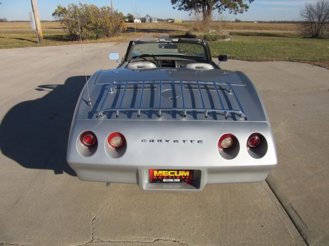 1974 Silver Chevrolet Corvette Convertible