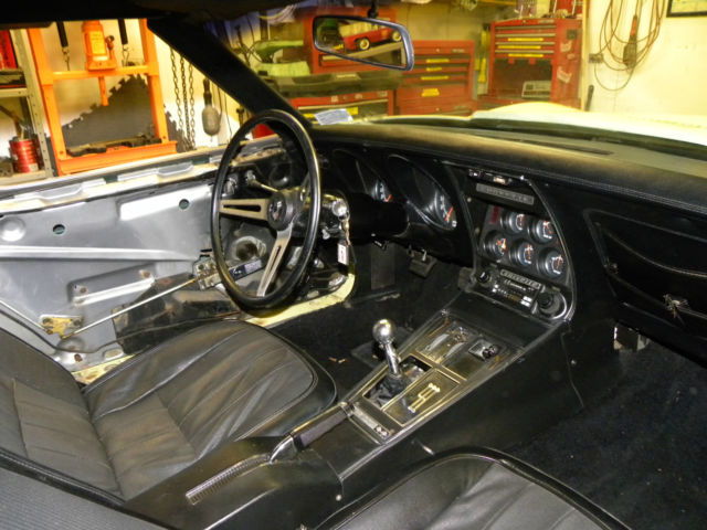 1974 Yellow now but Factory is Silver Chevrolet Corvette Coupe