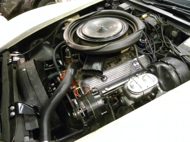 1974 Yellow now but Factory is Silver Chevrolet Corvette Coupe