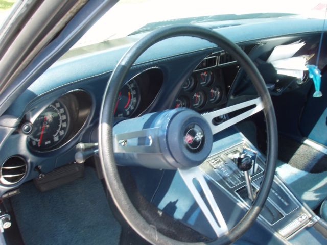 1974 White Chevrolet Corvette