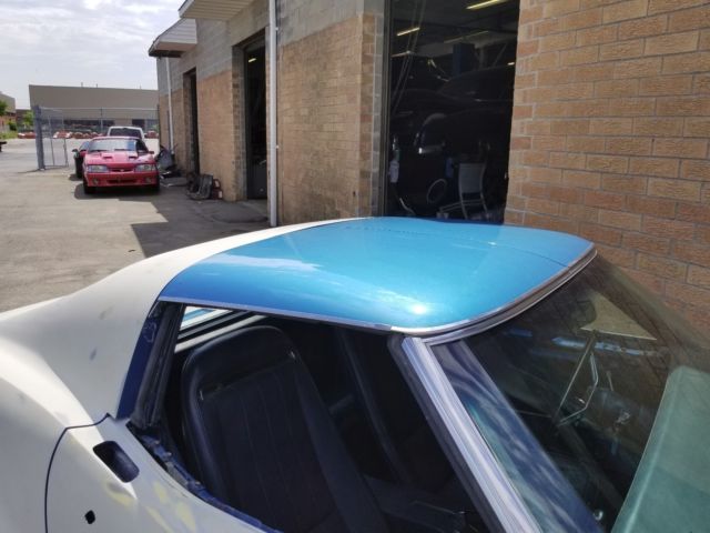 1974 Blue Chevrolet Corvette Coupe