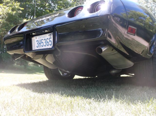 1974 Black Chevrolet Corvette Coupe