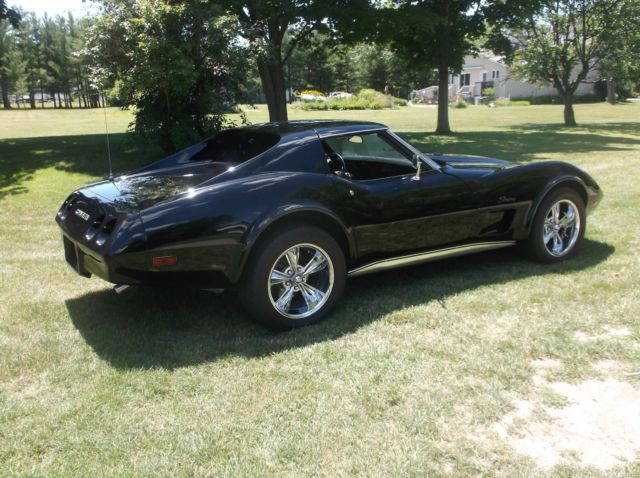 1974 Black Chevrolet Corvette Coupe