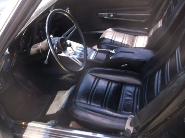 1974 Black Chevrolet Corvette Coupe
