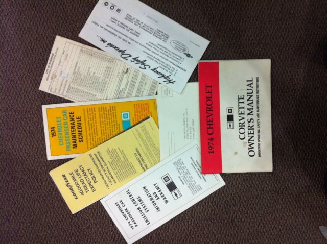 1974 Green Chevrolet Corvette Convertible