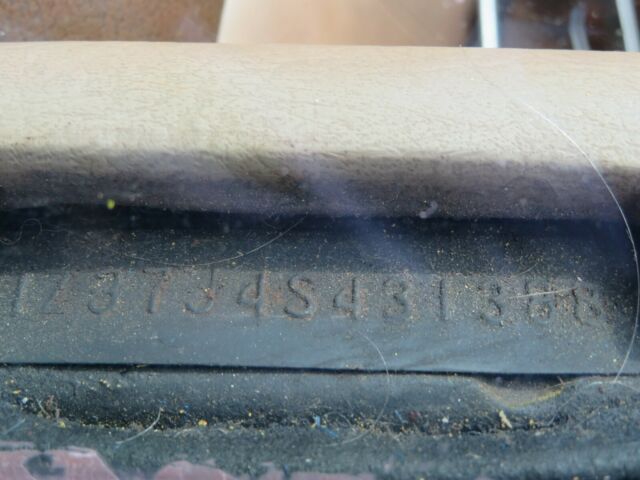 1974 Yellow Chevrolet Corvette Coupe T TOP