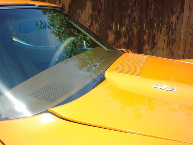 1974 Orange Chevrolet Corvette