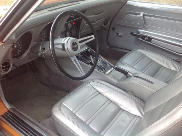 1974 Ontario Orange Chevrolet Corvette Coupe