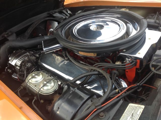 1974 Ontario Orange Chevrolet Corvette Coupe