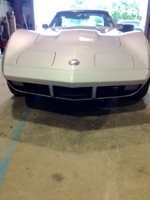 1974 Silver Chevrolet Corvette Coupe