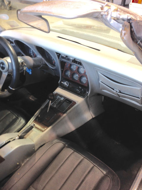 1974 Silver Chevrolet Corvette Coupe