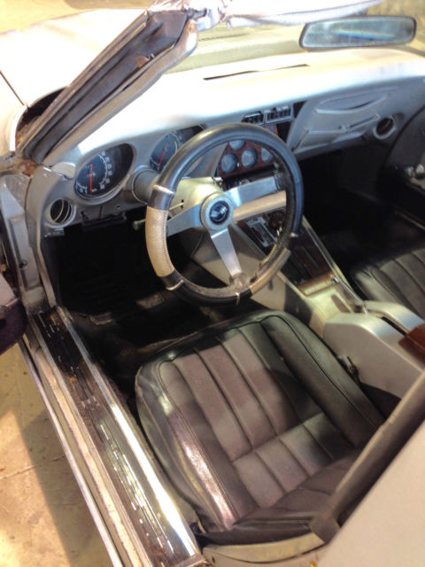 1974 Silver Chevrolet Corvette Coupe