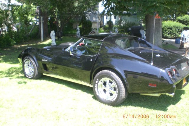 19740000 Black Chevrolet Corvette Coupe