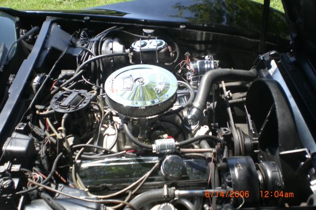19740000 Black Chevrolet Corvette Coupe