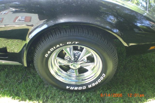 19740000 Black Chevrolet Corvette Coupe