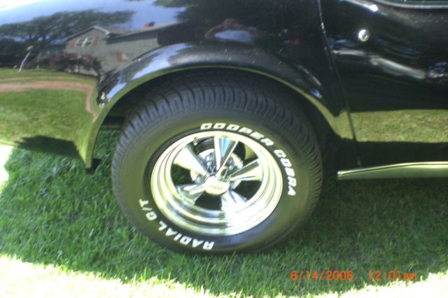 19740000 Black Chevrolet Corvette Coupe