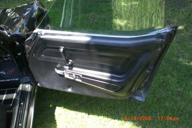 19740000 Black Chevrolet Corvette Coupe