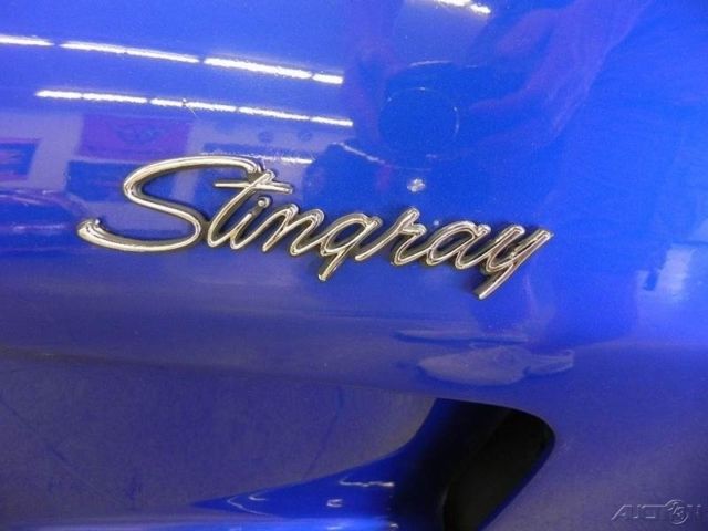 1974 Blue Chevrolet Corvette