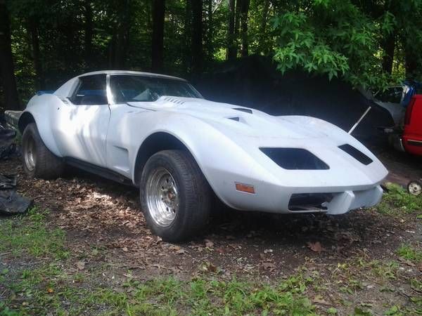 1974 Red Chevrolet Corvette