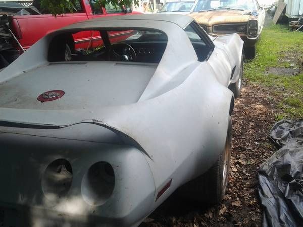 1974 Red Chevrolet Corvette